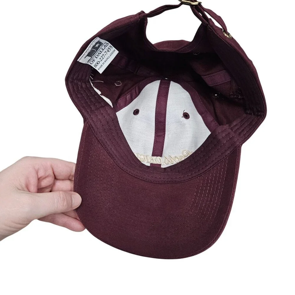 Coors Original Yavapai Downs Maroon Baseball Cap‎ Adjustable Strapback Hat